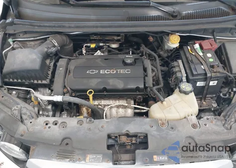 2015 Chevrolet Sonic Lt Auto из США, поврежденный, VIN 1G1JC5SH6F4137658